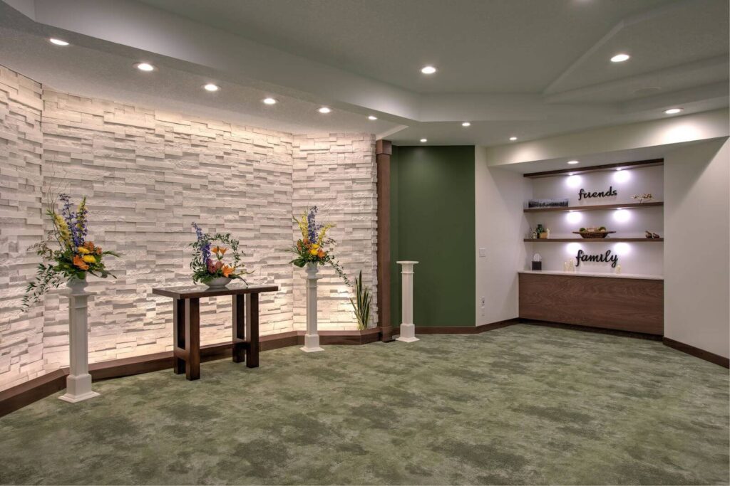 Chapel – Our chapel comfortably seats 120 guests.