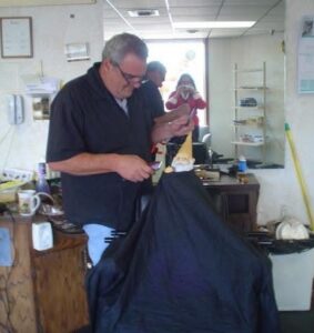Barber picture of Bill Jones