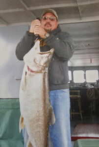 Larry Theede, Jr pic with fish