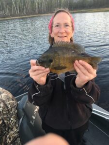 Picture of Susan with fish