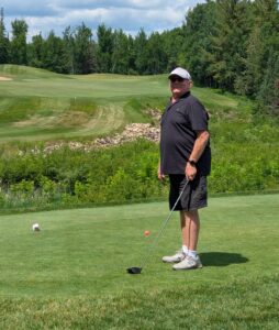 Picture of Tony Golfing